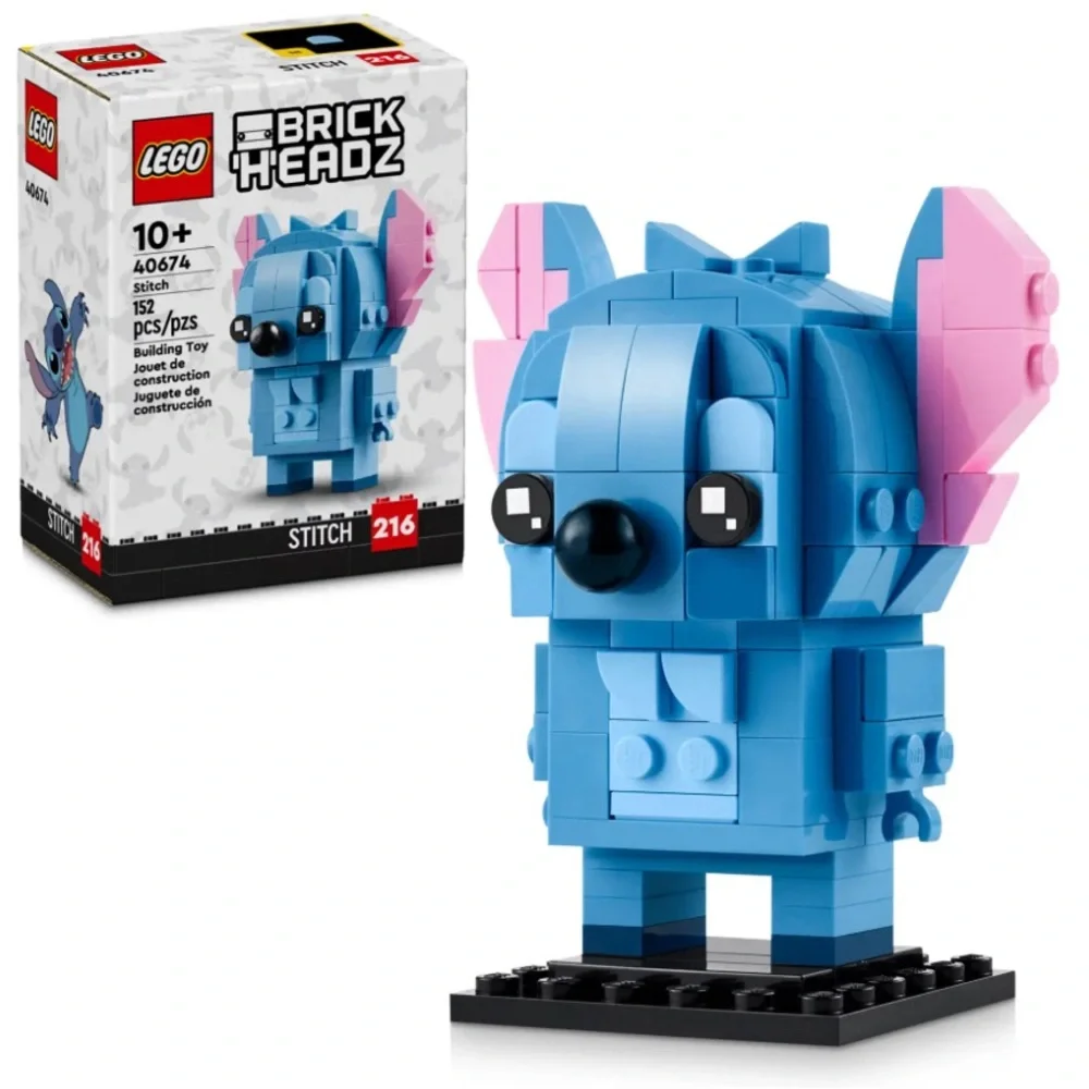 LEGO Stitch Disney Brickheadz # 40674 NEW in Sealed Box